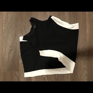 Black x White dress